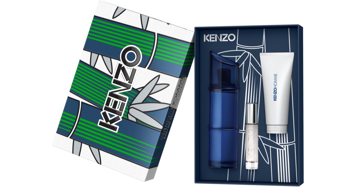 KENZO Homme Intense Gaveeske Eau de Toilette 110 ml + Eau de Toilette 10 ml + dusjsåpe 75 ml