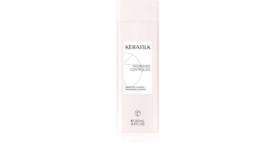 KERASILK 거칠고 다루기 힘든 모발을 위한 에센셜 스무딩 샴푸 250 ml