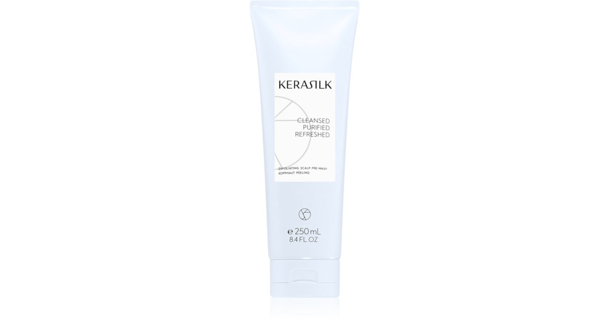 KERASILK Specialists Scalp Pre-Wash eksfolierende rensende scrub til hår og hovedbund 250 ml