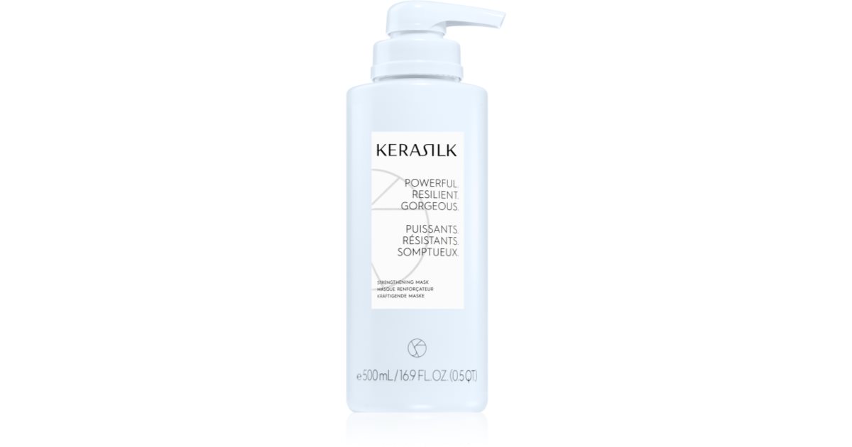 KERASILK Spécialistes maschera effet hydratant fortifiant 500 ml