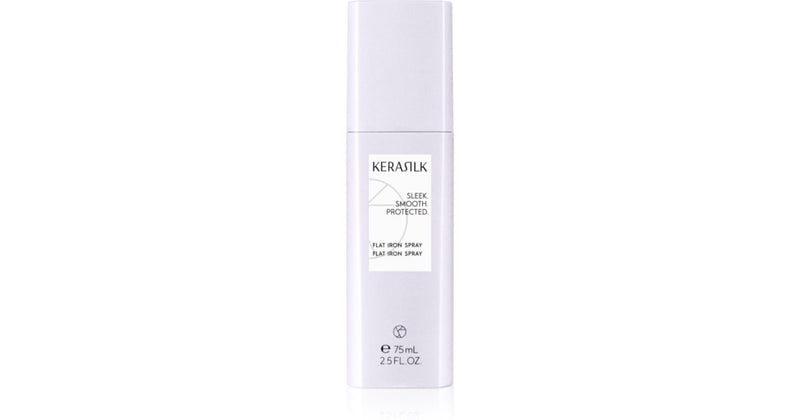 KERASILK Styling Flat Iron Heat Protection Spray for Straighteners and Curling Irons 75 ml