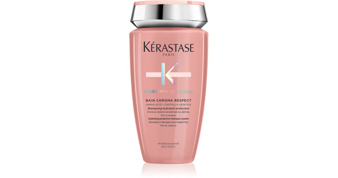 Kérastase 크로마 압솔루 베인 크로마 리스펙트 염색 모발용 하이드레이팅 샴푸 500 ml