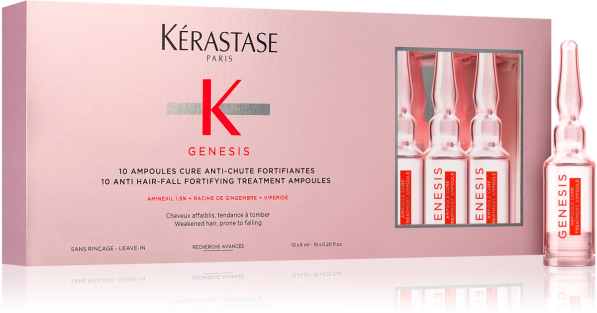 Kérastase Genesis Vials Cure Przeciw wypadaniu włosów wzmacniające 10x6 ml