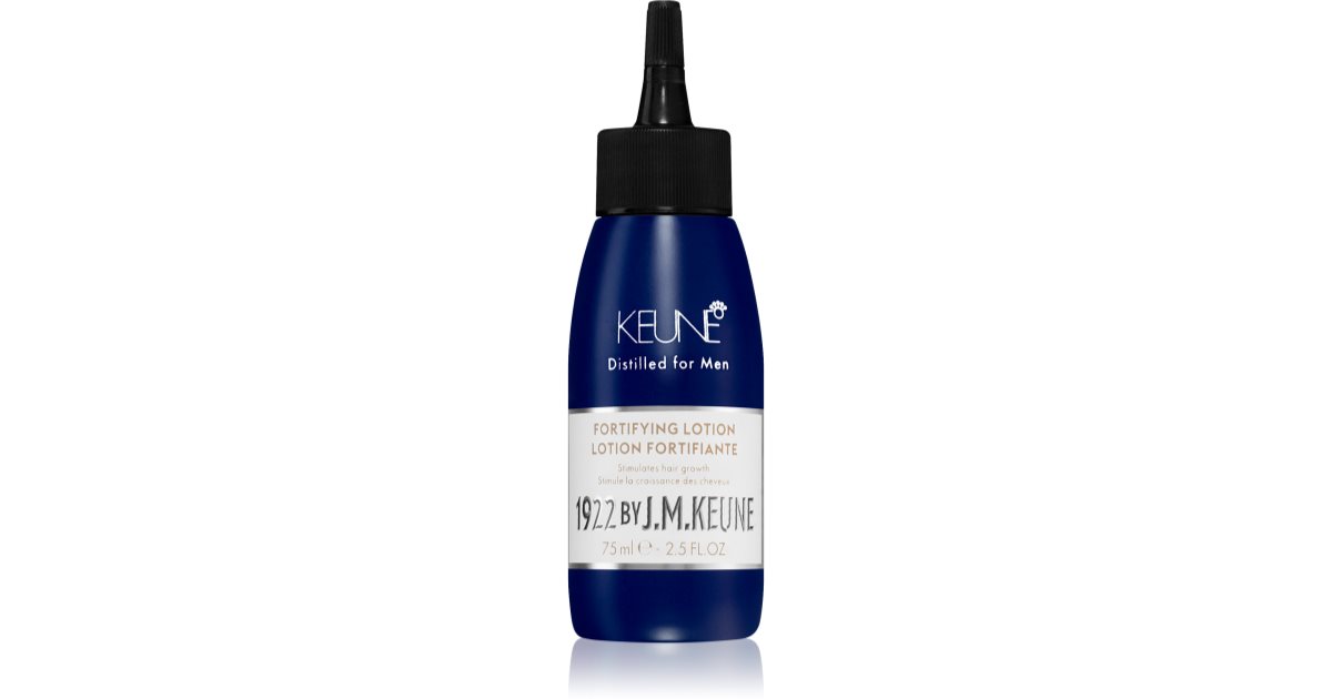 Keune 1922 Loción de tratamiento capilar sin aclarado para cabello más fuerte 75 ml