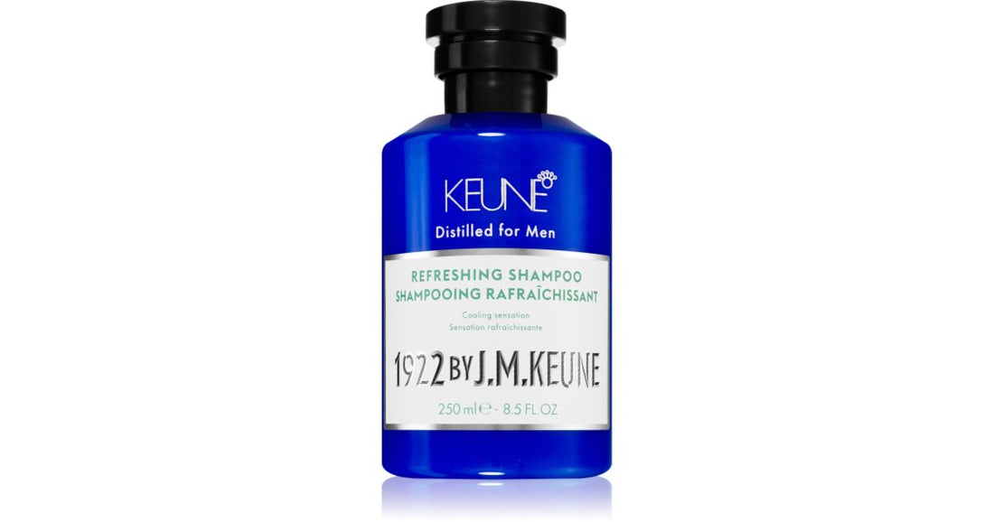 Keune 1922 Șampon revigorant energizant pentru păr mai puternic 1000 ml