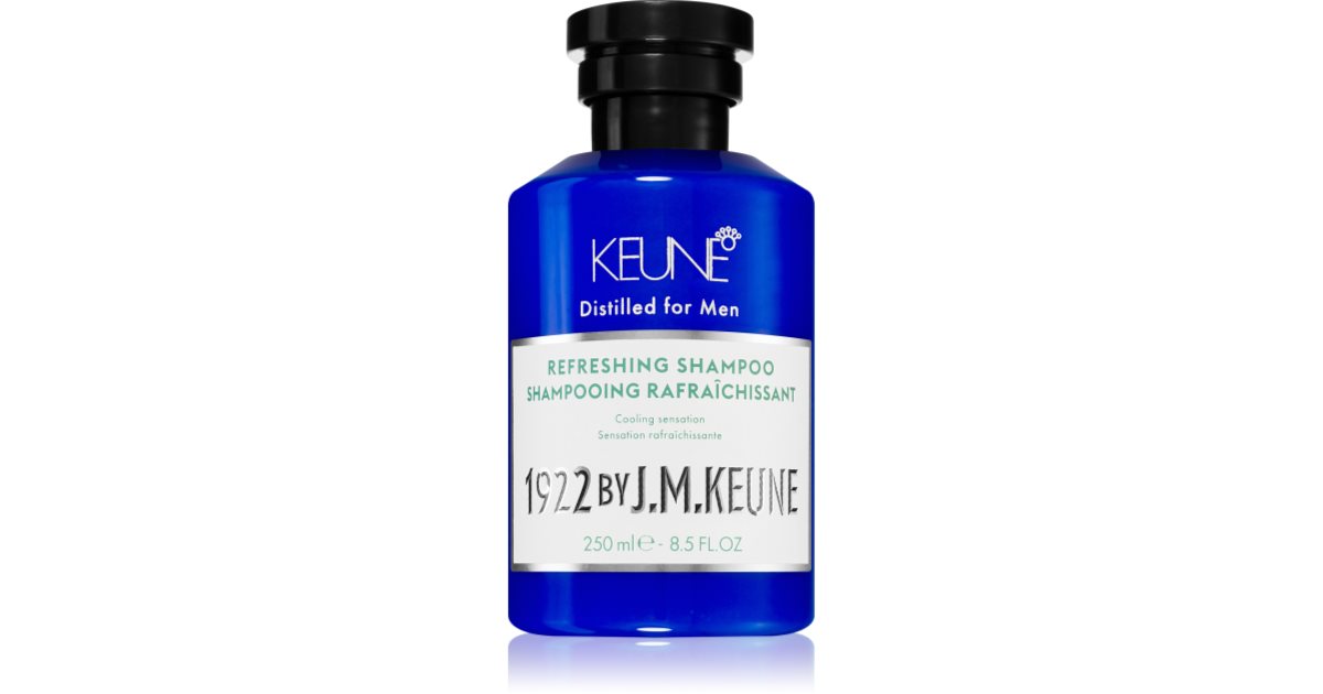 Keune 1922 Erfrischendes, energiespendendes Shampoo für kräftigeres Haar, 1000 ml