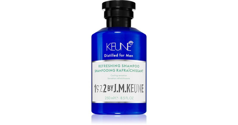 Keune 1922 Refreshing Energizing Shampoo for Stronger Hair 1000ml