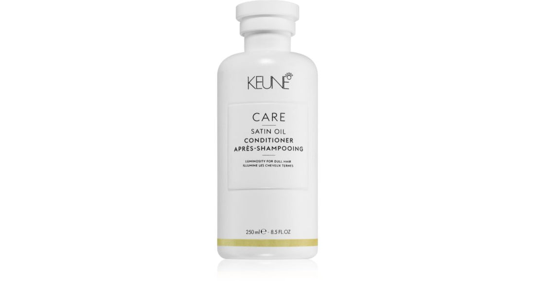 Keune Balsam iluminator Care Satin Oil pentru păr strălucitor și ușor de gestionat 1000 ml