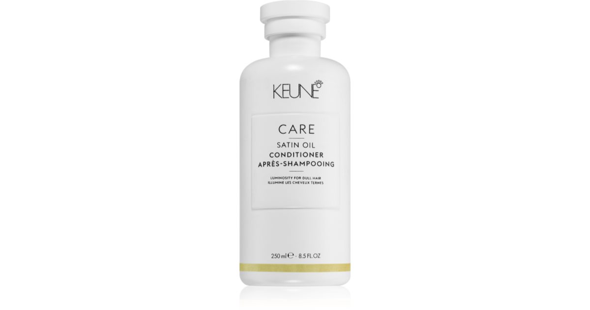 Keune Care Satin Oil condicionador iluminador para cabelos brilhantes e maleáveis 1000 ml