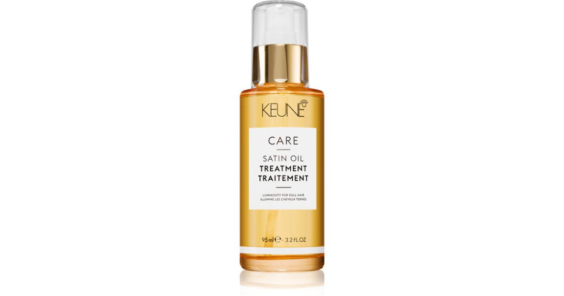 Keune Tratament cu ulei de păr Care Satin pentru păr strălucitor și moale 95 ml