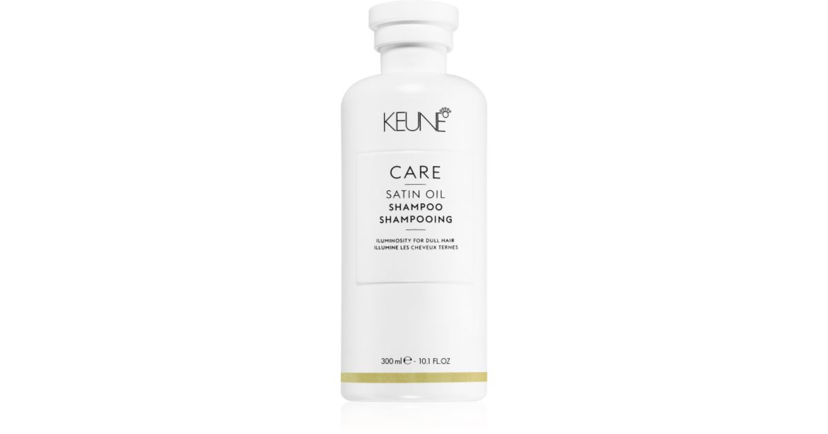 Keune Care Olio Satinato Shampoo per capelli per capelli brillanti e morbidi 1000 ml