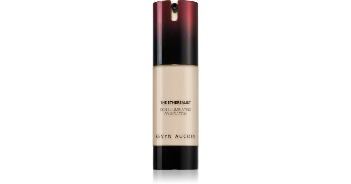 Kevyn Aucoin The Etherealist Skin Illuminating base de maquillaje ligera color 06 Medio 28 ml