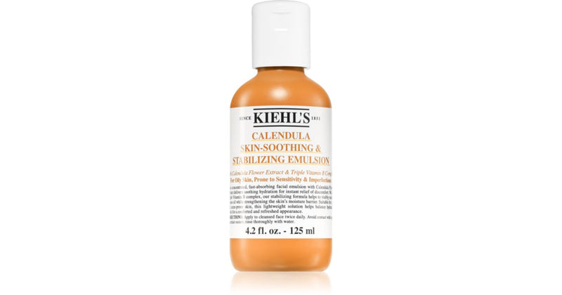 Kiehl's カレンデュラ スキンスージング & スタビライジング 女性用カレンデュラ配合鎮静エマルジョン 125 ml
