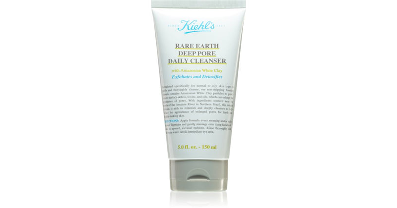 Kiehl's 레어어스 딥포어 디톡스파잉 클렌징 크림 모공을 닫아주는 크림 150 ml