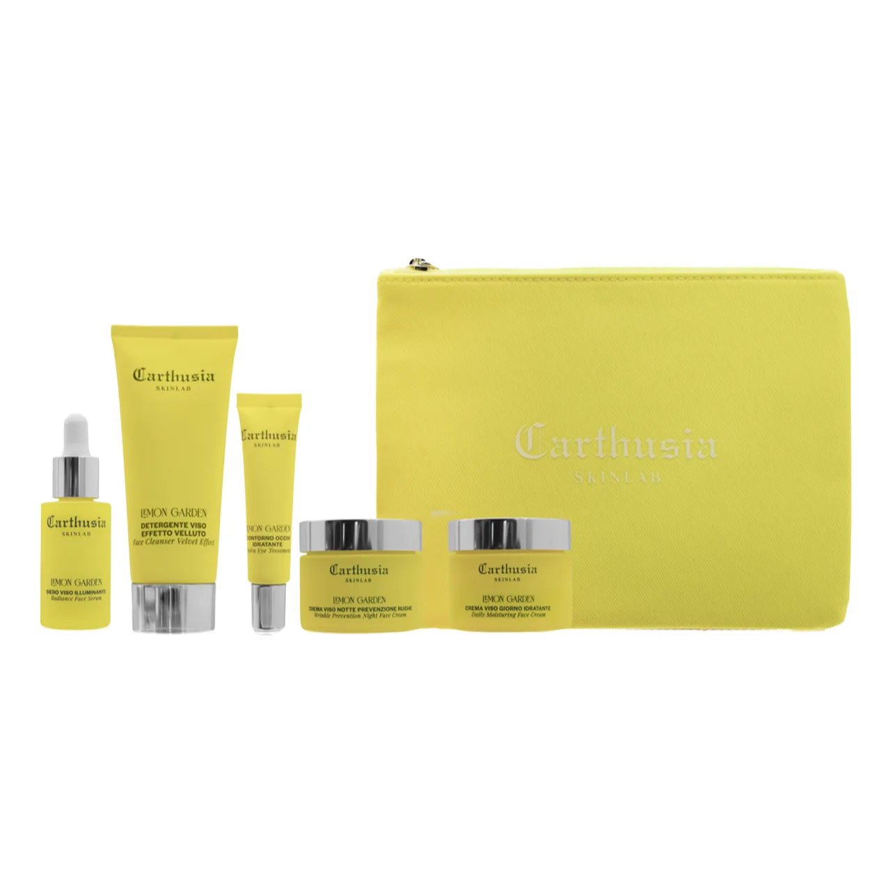 Carthusia Lemon Garden SkinLab Pochette Viaggio 5 prodotti promozione