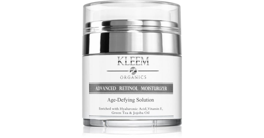 Kleem Organics Advanced Retinol kosteuttava yövoide ikääntymistä estävällä vaikutuksella 50 ml