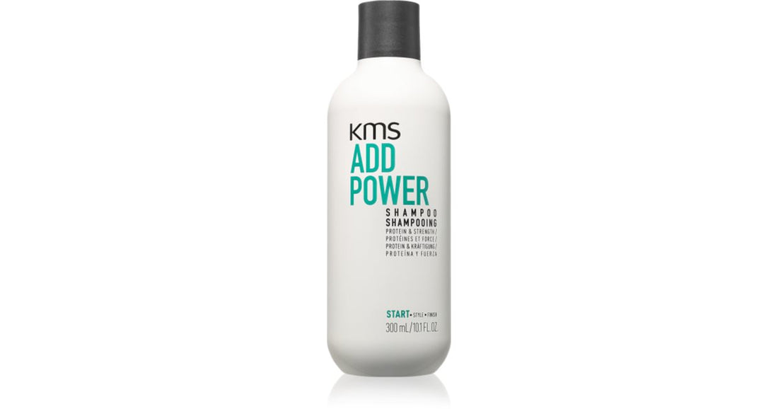 KMS Addpower Shampooing pour cheveux délicats et mous 750 ml