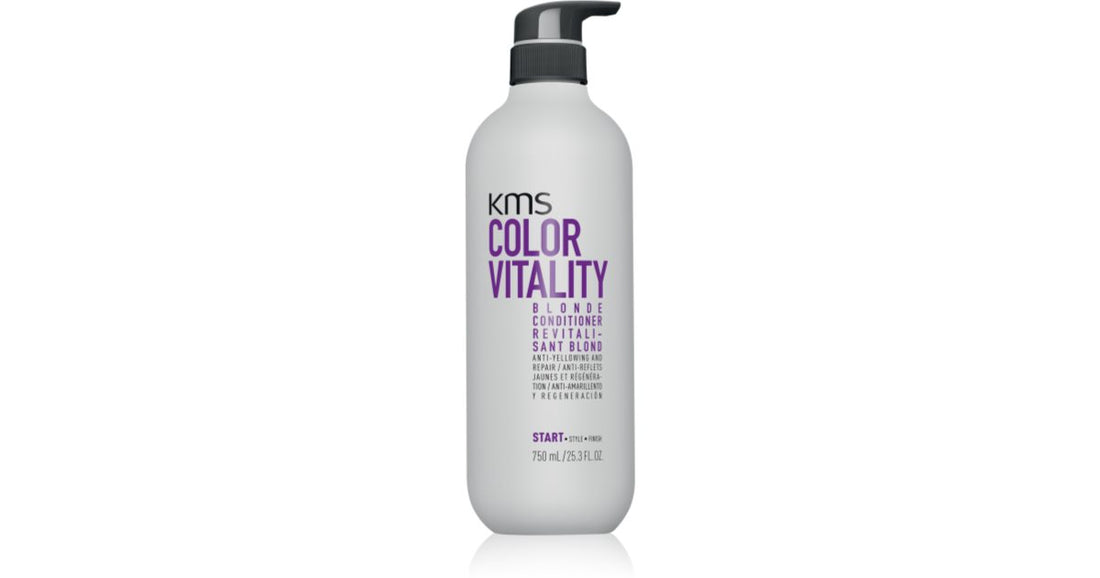 KMS Color Vitality Fuktgivande balsam för blont hår 750 ml