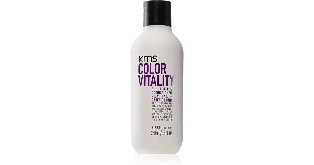 KMS Color Vitality 블론드 컨디셔너 블론드 및 하이라이트 헤어용 250ml