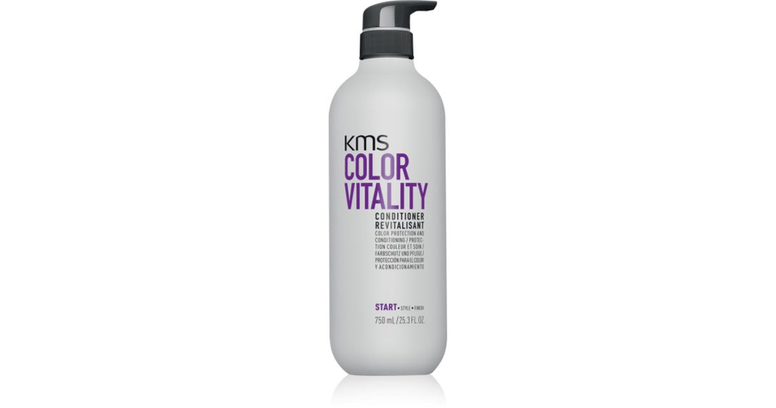 KMS Color Vitality après-shampooing hydratant pour une brillance éclatante 750 ml