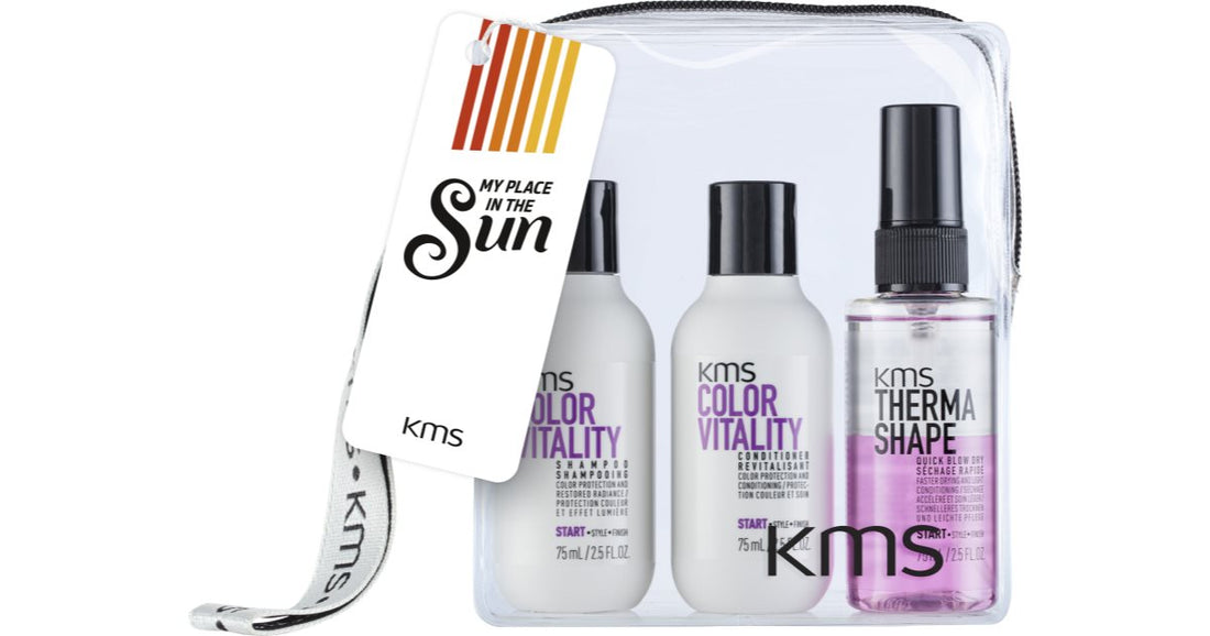 KMS Color Vitality Travel Pack kit de viaje para el cabello