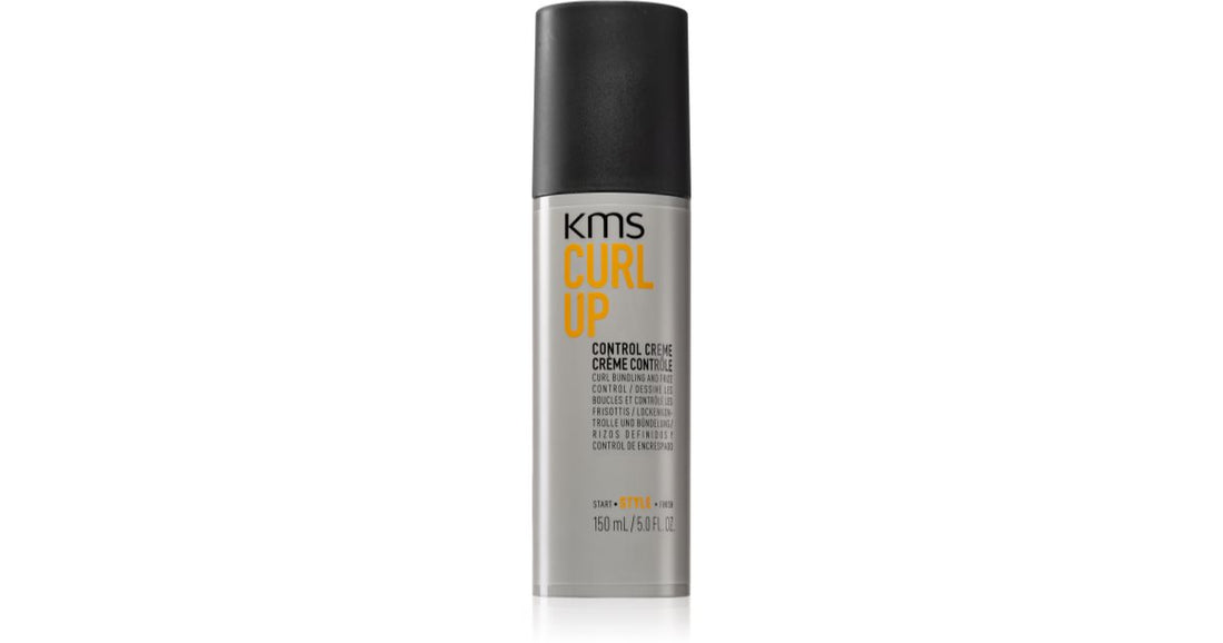 KMS Curl Up Control crème coiffante pour cheveux ondulés 150 ml