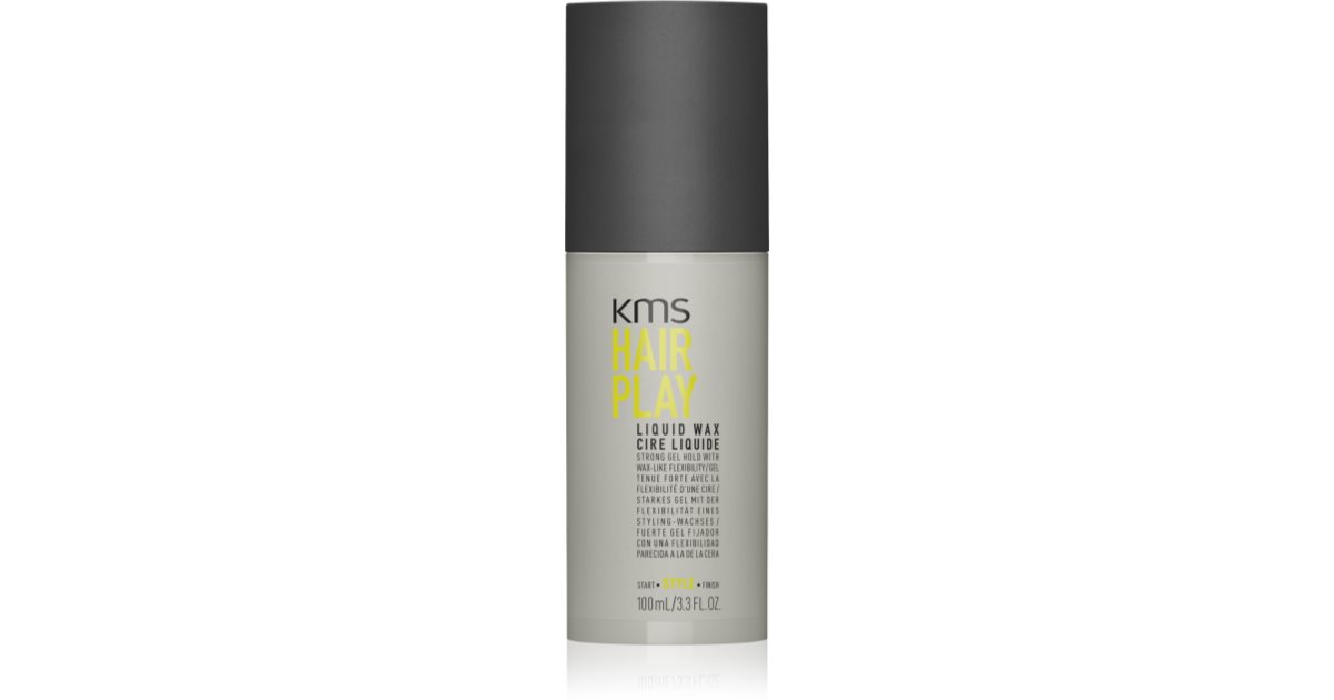 Ceara de par KMS Hair Play Liquid Wax pentru fixare si modelare 100 ml