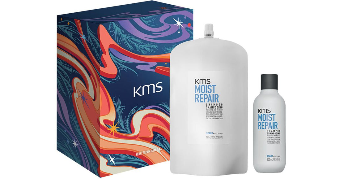 KMS Moist Repair Maxi Set presentförpackning med återfuktande effekt