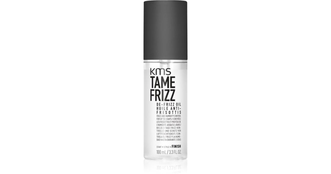 KMS Tame Frizz De-Frizz anti-frizz skyddande hårolja för lockigt hår 100 ml