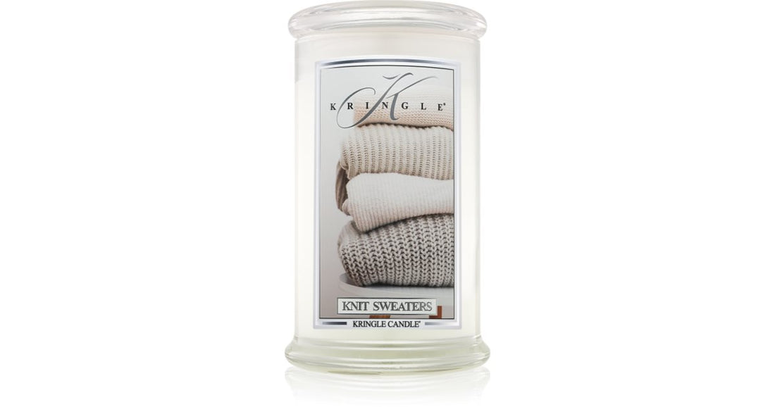 Kringle Candle Knità Sweaters candela profumata 624 g
