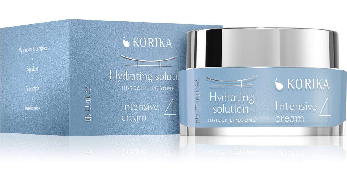 KORIKA LIPOSOMA HI-TECH Fugtgivende opløsning Intensiv creme 50 ml