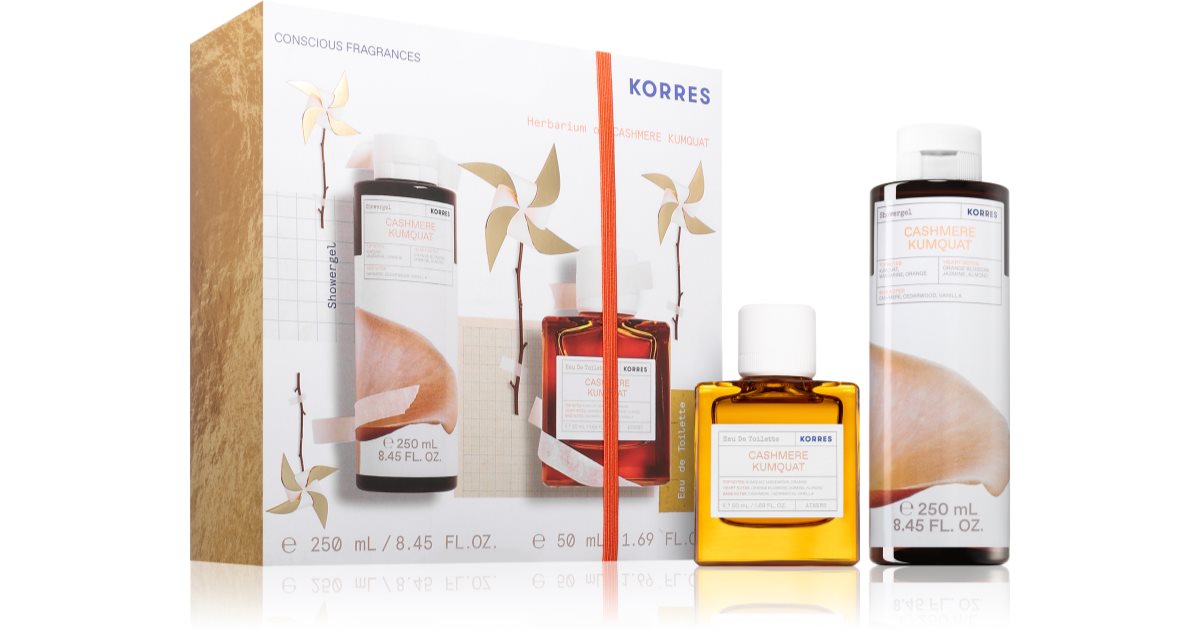 Korres Coffret cadeau femme Cachemire Kumquat