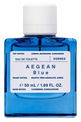 Korres Eau de Toilette Aegean Blue 50 ml — 유니섹스 오 드 뚜왈렛