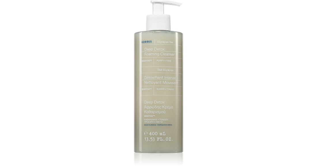 Korres Olympus Tea Cleansing Foam Cream 400ml