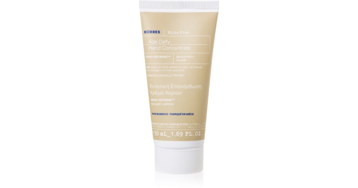 Korres White Pine Meno-Reverse™ Intense Firming Hand Cream 50ml