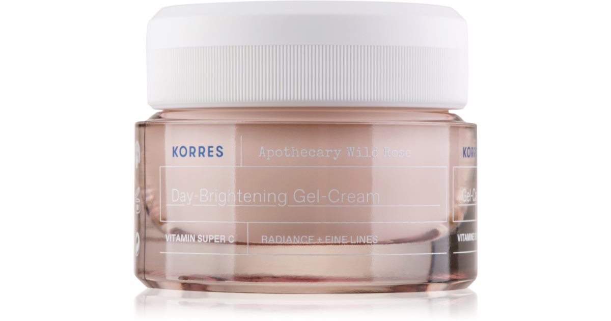 Korres Wild Rose 40 ml rema-gel-hydratant-illuminateur