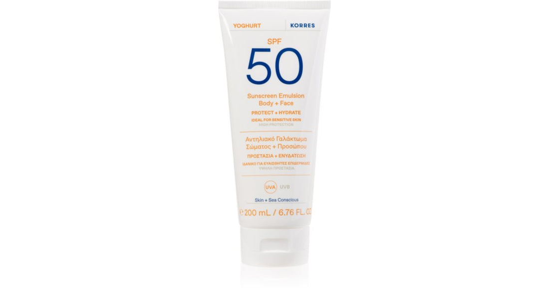 Korres Jogurt SPF 50 200 ml