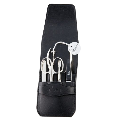 Set per manicure, 5 pezzi, 6874, nero Alpen