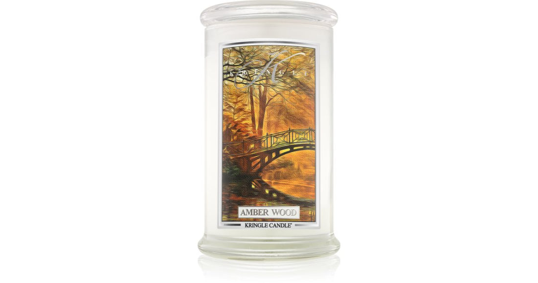 Kringle Amber Wood doftljus 624 g