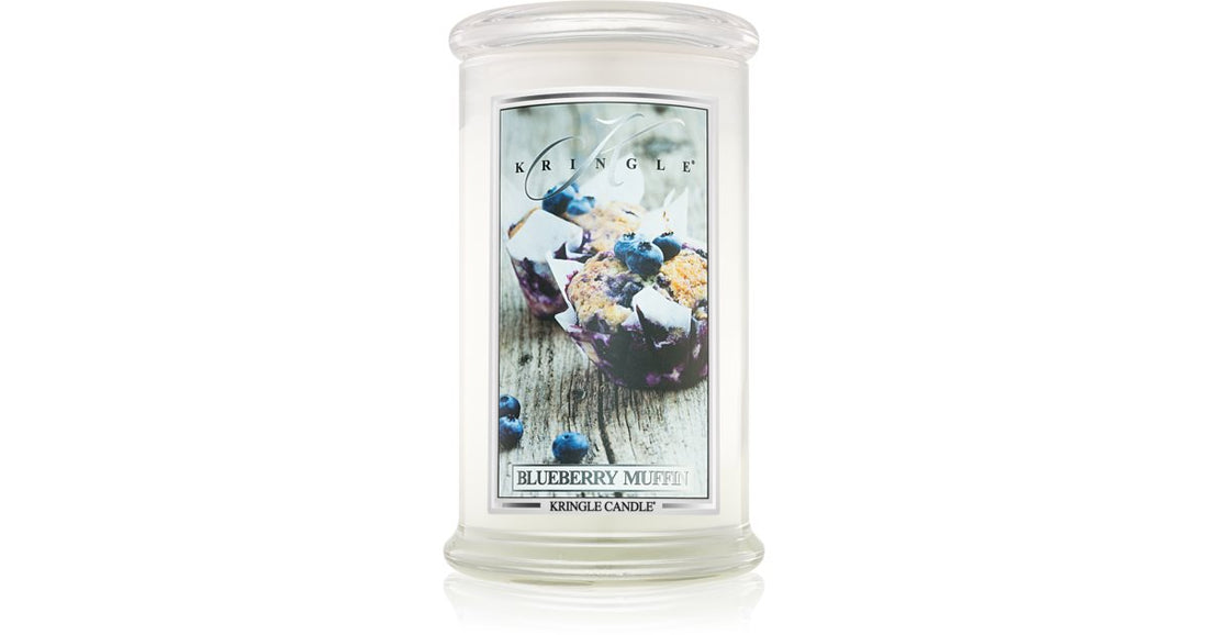 Kringle blueberry muffin candle 624 g