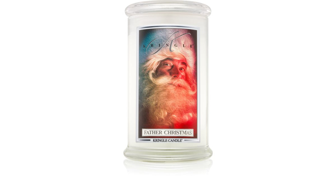 Kringle Candle ファーザークリスマス フレグランスキャンドル 624g