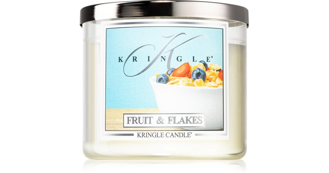 Kringle Fruit &amp; Flakes נר ריחני 397 גרם