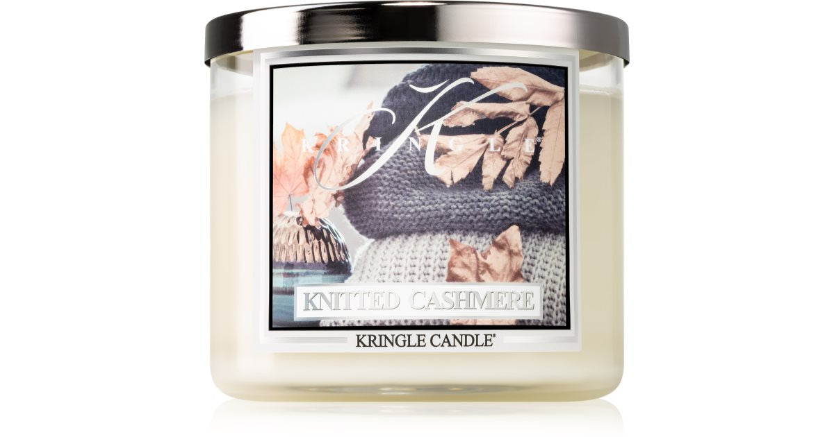 Kringle Knitting Cashmere vela perfumada 411 g