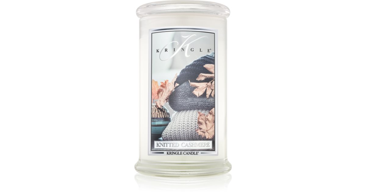 Kringle Knitting Cashmere 624 g vela perfumada