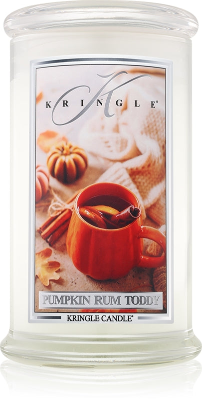 Kringle Candle Świeca zapachowa Pumpkin Rum Toddy 624g