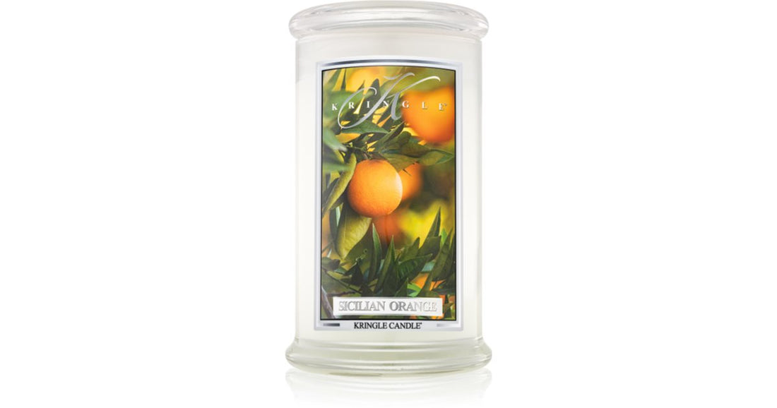 Kringle Candle Świeca zapachowa Sicilian Orange 624 g