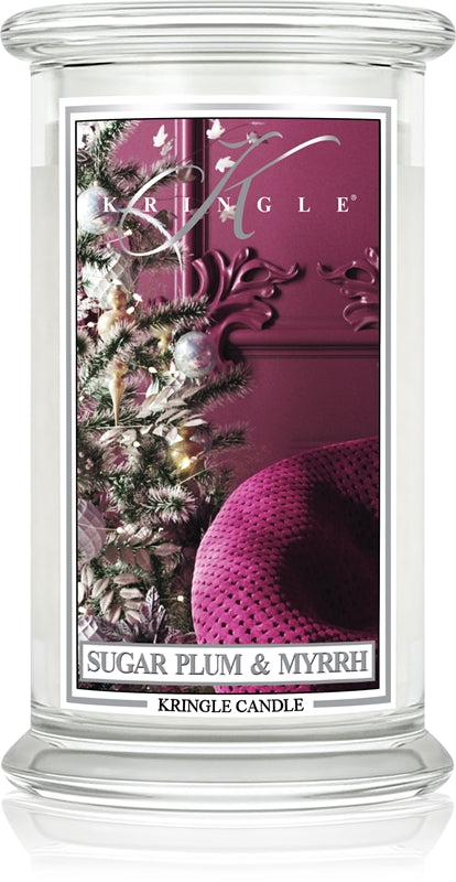 Kringle Candle Αρωματικό κερί Sugar Plum &amp; Myrrh 624g