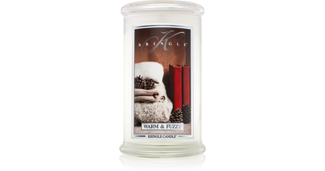 Kringle Candle Świeca zapachowa Warm &amp; Fuzzy 624 g