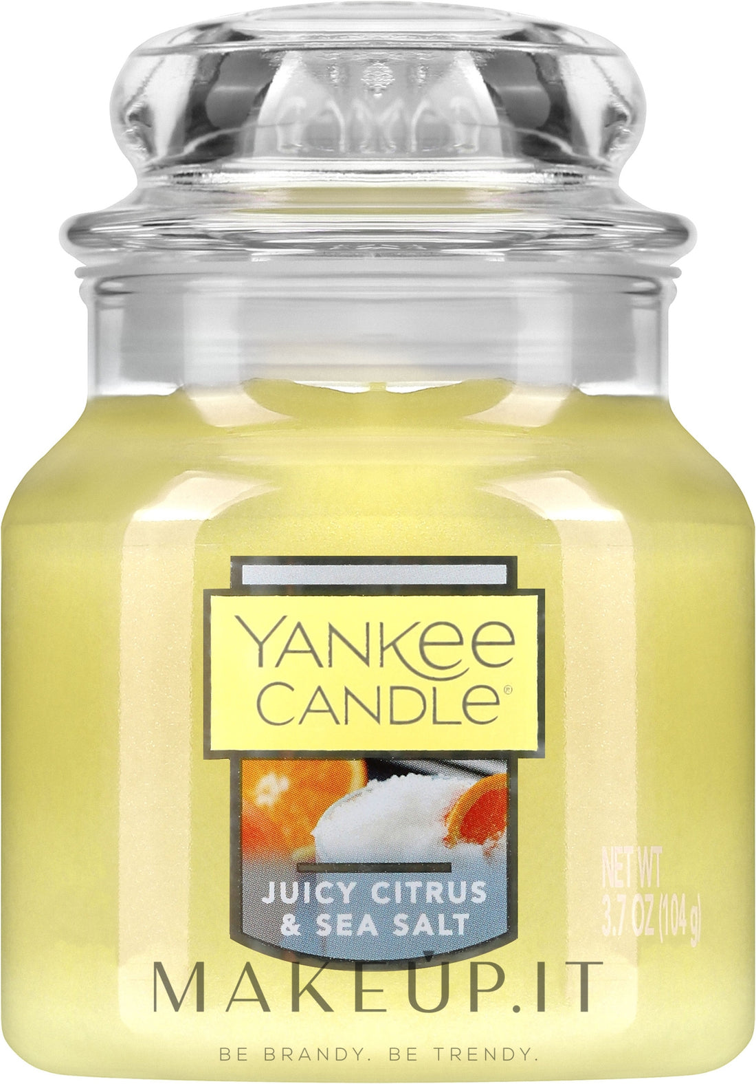 Candela profumata "Agrumi succosi e sale marino" Yankee Candle Juicy Citrus &amp; Sea Salt 104 g