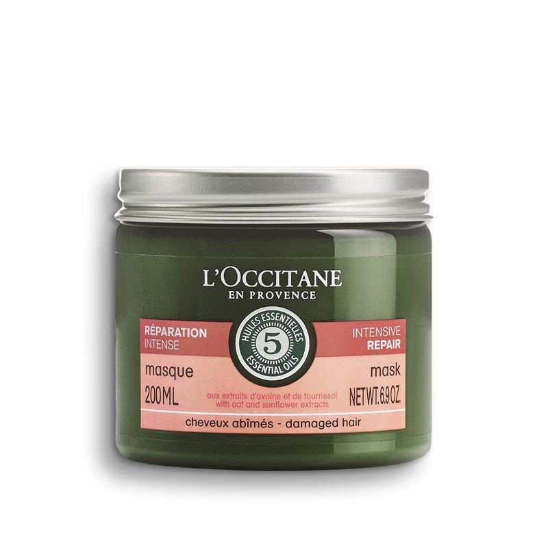 L'Occitane en Provence Maschera dans Aromachologie Crème de Soin Intensif Réparatrice pour Cheveux 200 ml